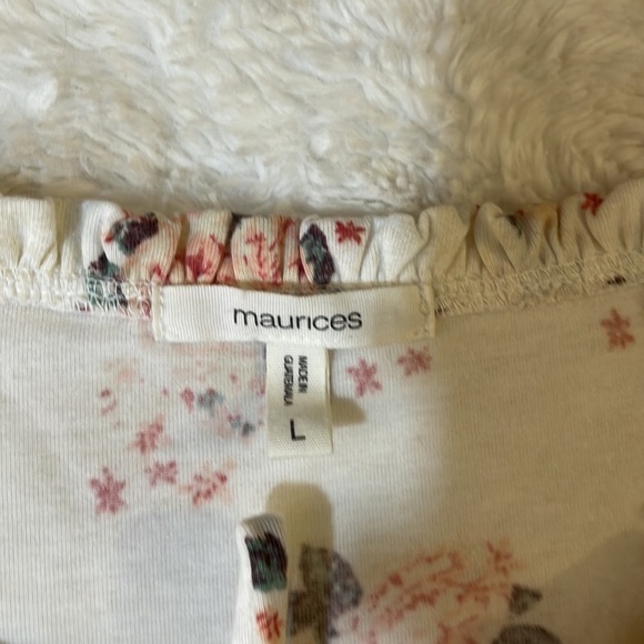 Maurices‎ Floral Blouse - Picture 5 of 8